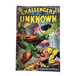 DC Comics, Challengers of the Unknown , #56 / .12 issues 1967 FAIR/GOOD VINTAGE